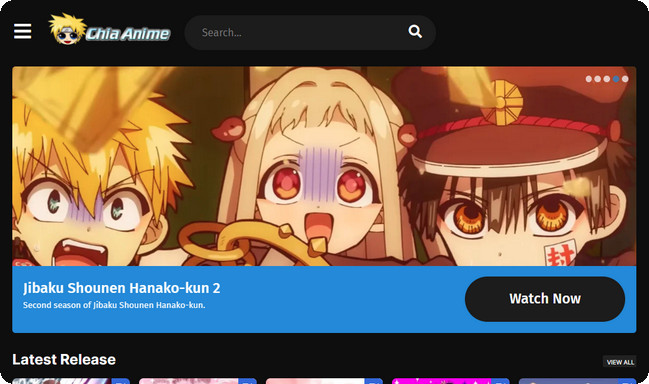 Chia Anime free anime site