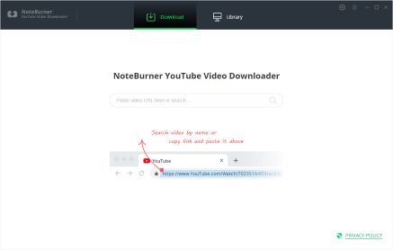 NoteBurner YouTube Video Downloader