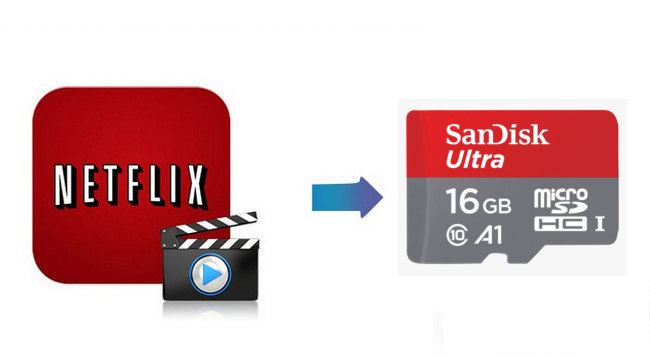 netflix to sd card