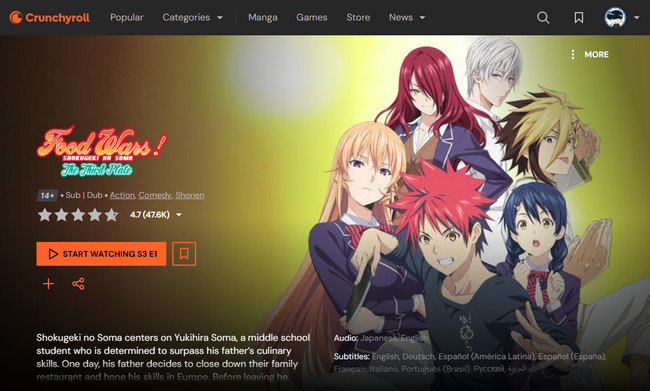 Food Wars!