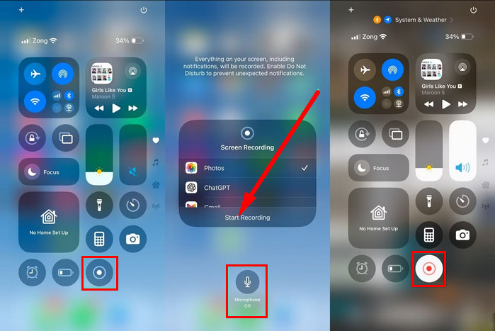 iphone screen record - onlyfans video recorder