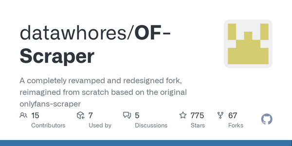 OF-Scraper OnlyFans Downloader