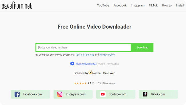 SaveFrom.net free Dailymotion downloader online
