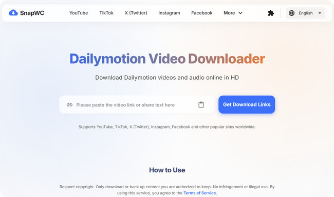 SnapWC Dailymotion video and subtitle downloader