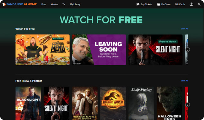 vudu free movie streaming platform